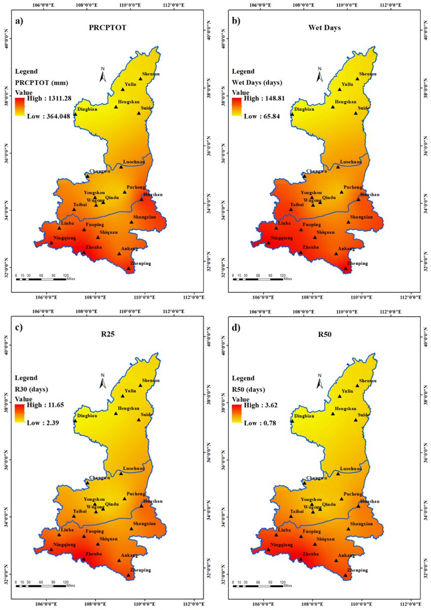 #EditorsChoiceArticle  
📢  'Spatiotemporal Variations and Climatological Trends in Precipitation Indices in Shaanxi Province, China' by Shuangtao Wang et al. from Chang’an University
#atmosphere #Precipitation #climate   
👉mdpi.com/2073-4433/13/5…