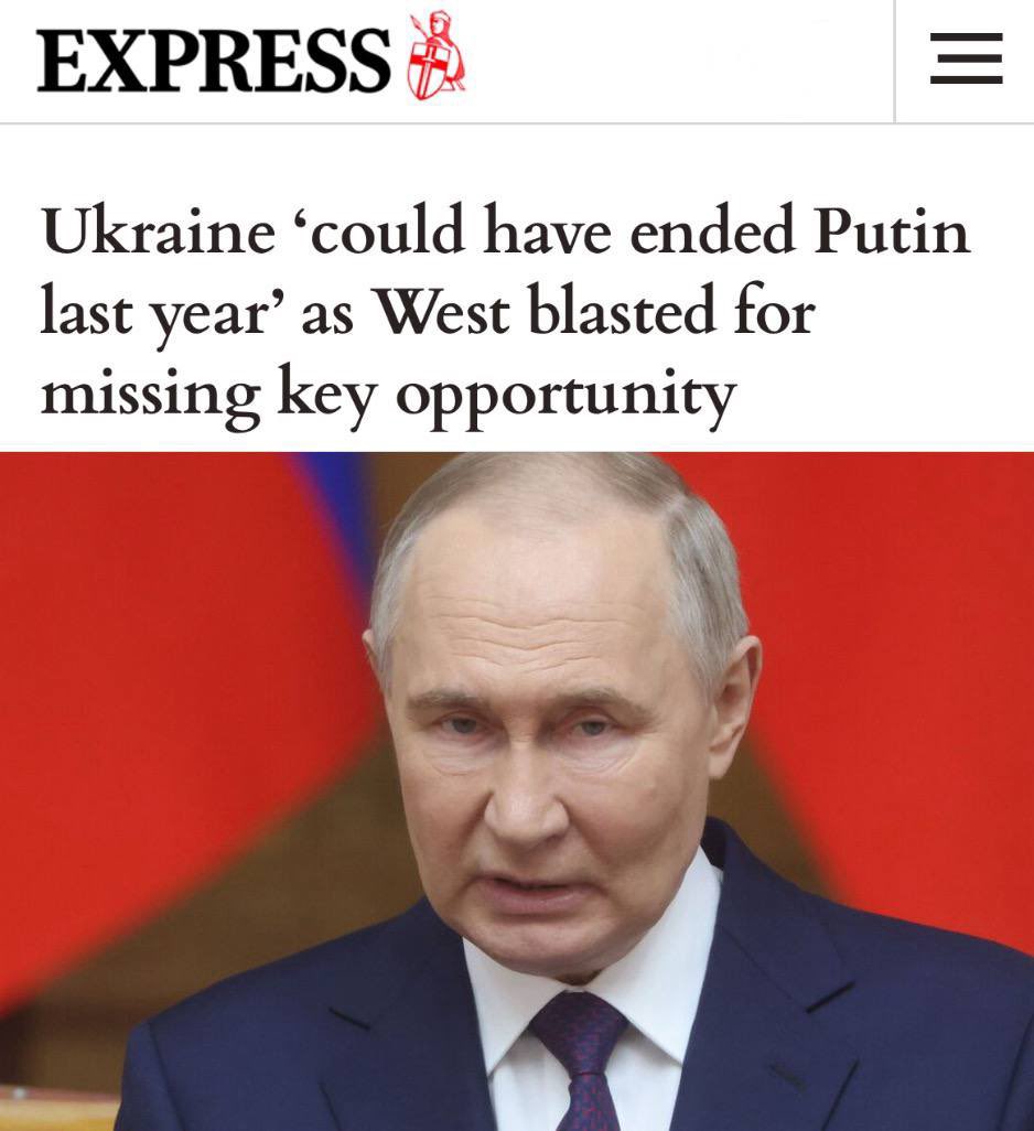 🇷🇺🇺🇦 Due to the fault of the West, a key opportunity was missed by Ukraine. In the West, many are confident that now “the Russians will not agree to anything less than the complete destruction of the Ukrainian state.” The West missed a key opportunity to end the conflict once