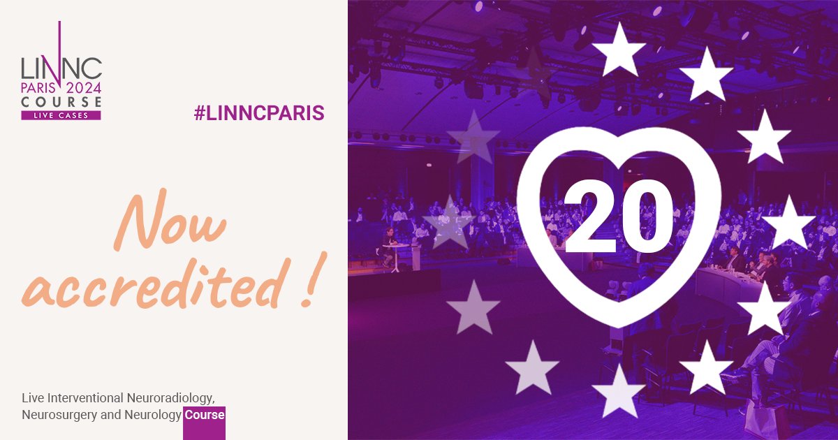 #LINNCParis2024 is accredited by the European Board for Accreditation of Continuing Education for Health Professionals (EBAC®) with 20 CE/CME credits. You will be able to claim these training points to improve your daily practice. Click for more info 👉 ow.ly/Mtjk50RsgzG