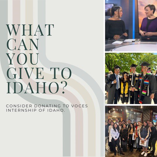 ☀️Good morning! Join our over 150 other individual donors during this year’s #IdahoGives to help fund more internships! Two days to donate: idahogives.org/campaigns/voce…