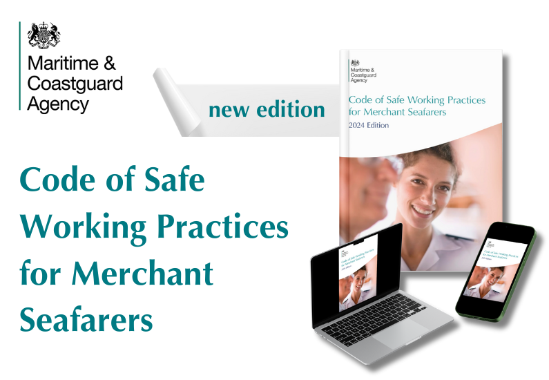 The Maritime and Coastguard Agency has recently updated the Code of Safe Working Practices for Merchant Seafarers. The code’s language, design and structure has been updated, making the contents of the code informative but simple and clear.   gov.uk/government/new…