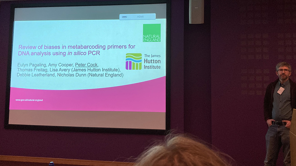 It was excellent to see Natural England’s projects being presented at this year’s UK DNA Working Group, where we were sharing our findings: #DNA #Science #Evidence #UKDNAWG24