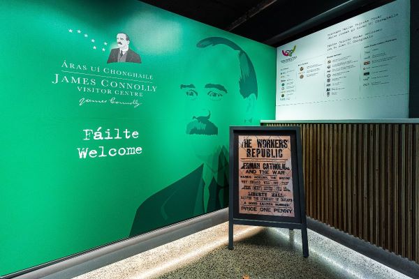 Visit our James Connolly exhibition and discover the story of one of the greatest political and trade union leaders of the 20th Century. Our interactive exhibition takes you on a journey through the remarkable life and times of James Connolly. ℹ️arasuichonghaile.com