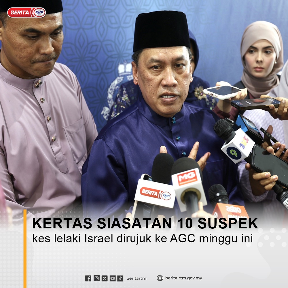 Ia bagi membincangkan keputusan tindakan lanjut kepada suspek yang terlibat. berita.rtm.gov.my/jenayah/senara… Malaysia MADANI: Tekad Perpaduan Penuhi Harapan 'Yang sahih di Berita RTM' #RTM #BeritaRTM #MalaysiaMadani