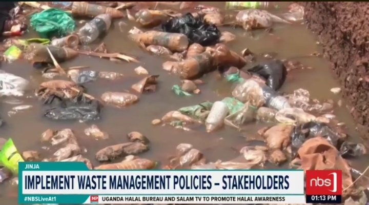 A recent survey on waste management and disposal in urban centers has revealed that out of the 12,330 metric tons of waste generated annually nationwide, only 8% is recycled. 

@HakimKanyere 

#NBSLiveAt1 #NBSUpdates