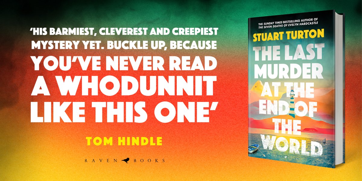 🏝️ 'You've never read a whodunnit like this one' @TomHindle3 🏝️ 'Extraordinary' @willrdean An ingenious puzzle. An extraordinary backdrop. An audacious solution. Can you solve the murder and save the world? The Last Murder at the End of the World is out now!