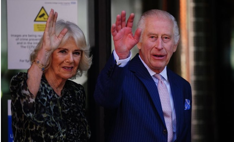 Our incredible king and queen ❤️❤️❤️ #KingCharlesIII #QueenCamilla