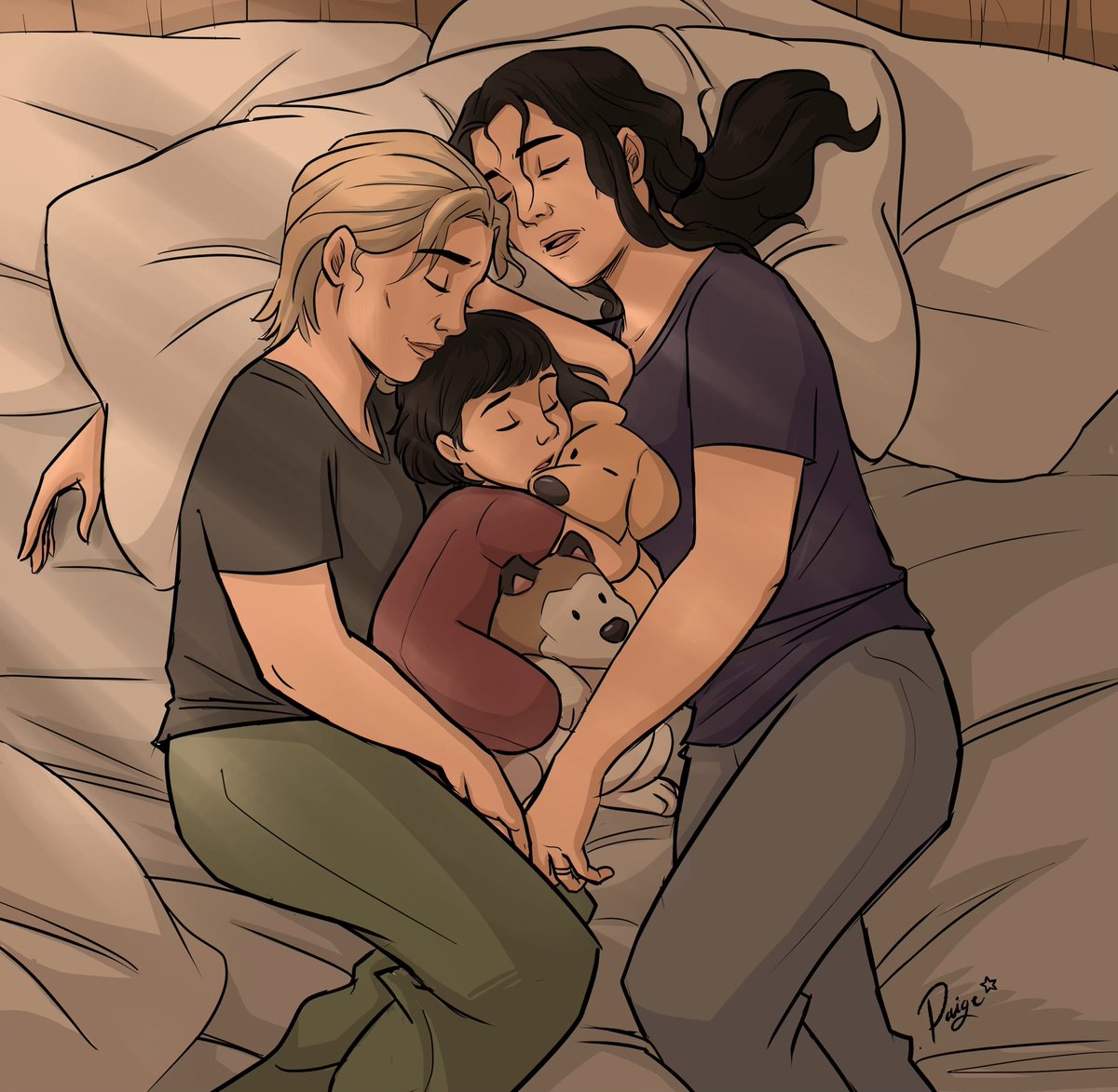 #bishova family nap 💕

also older kate and yelena 🤭