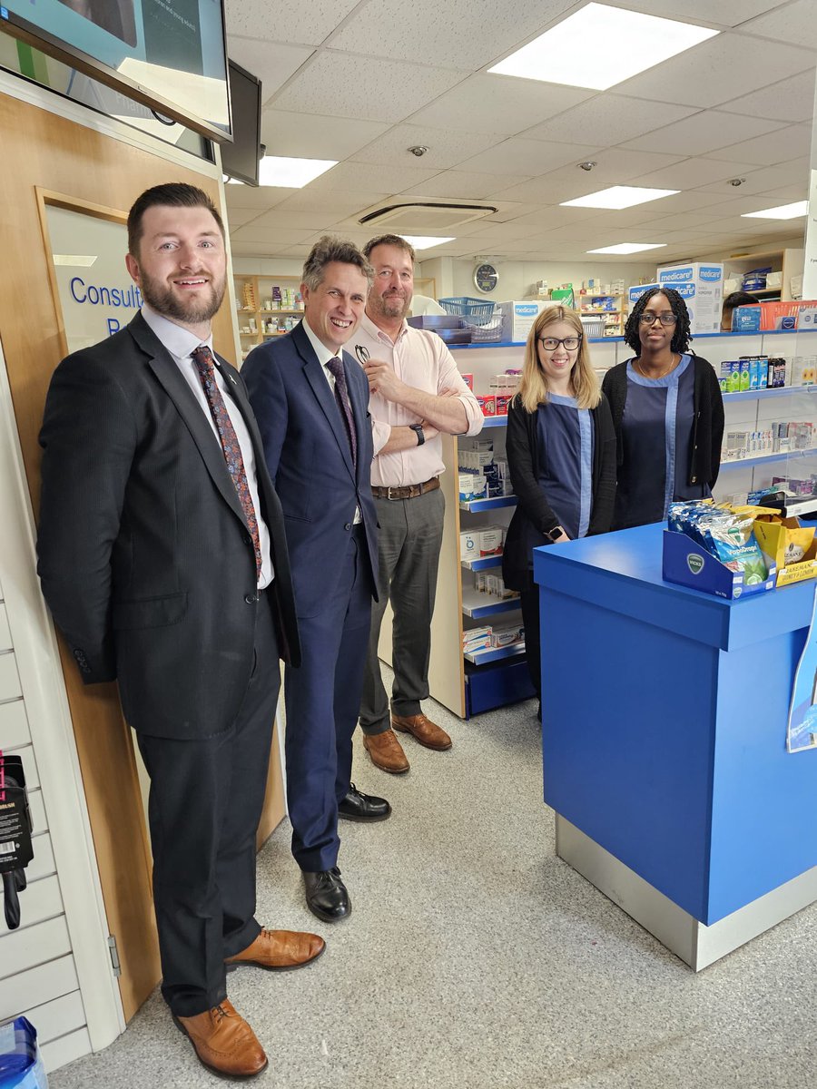 It was great to visit Northwood Pharmacy in Penkridge and see how the team are supporting patients by providing care as well as offering advice on a range of medical conditions. Community pharmacies play such a vital role and I thank them for their tireless work.