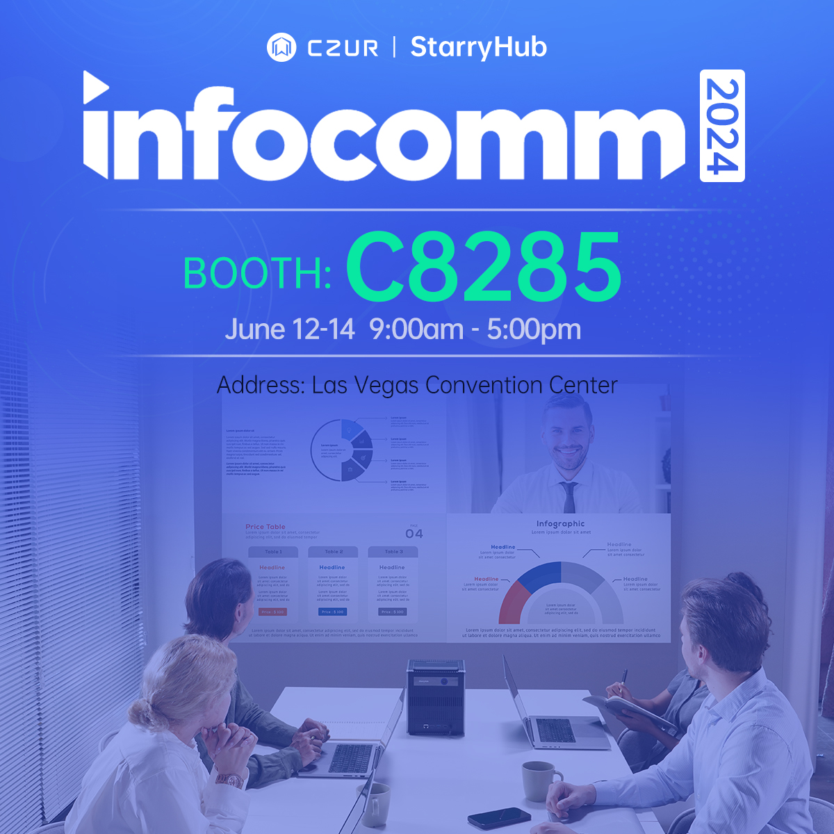 🔥 Meet #CZUR at #Infocomm2024!

Join us at booth C8285 from June 12-14 to discover our brand-new products #starryhub and delve into the limitless potential of #meeting.

#infocomm #exhibition #exhibition2024 #lasvegasconventioncenter

Learn more: shop.czur.com/products/czur-…