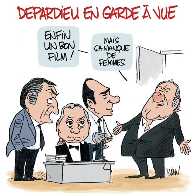 #Depardieu #GAV #DessinDePresse #caricatures @Midilibre