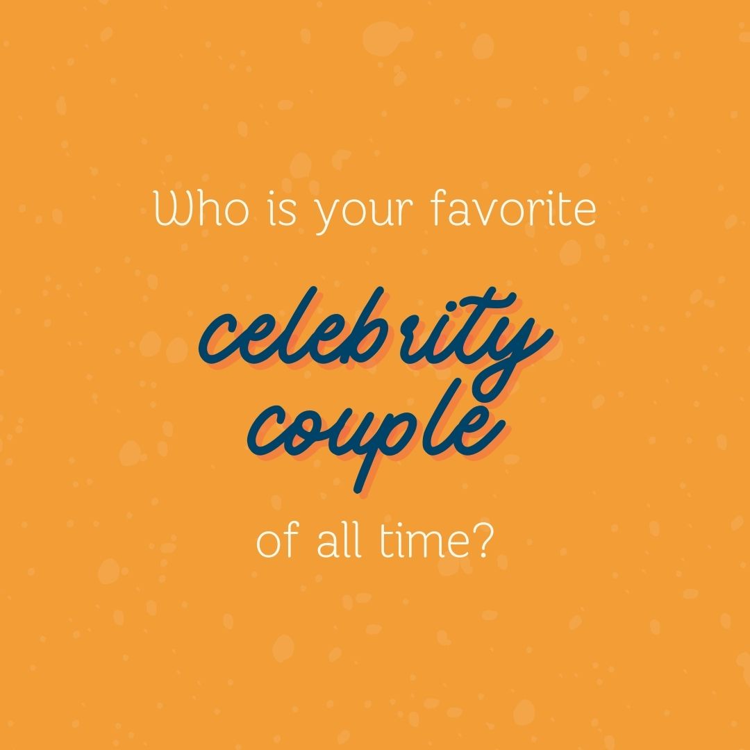 Who is your favorite celebrity couple of all time?

Share your answer in the comments.

#favoritecelebritycouple #popularcelebritycouple 𝗪𝗵𝗮𝘁'𝘀 𝘆𝗼𝘂𝗿 𝗼𝗽𝗶𝗻𝗶𝗼𝗻? 𝗥𝗲𝗽𝗹𝘆 𝗯𝗲𝗹𝗼𝘄!