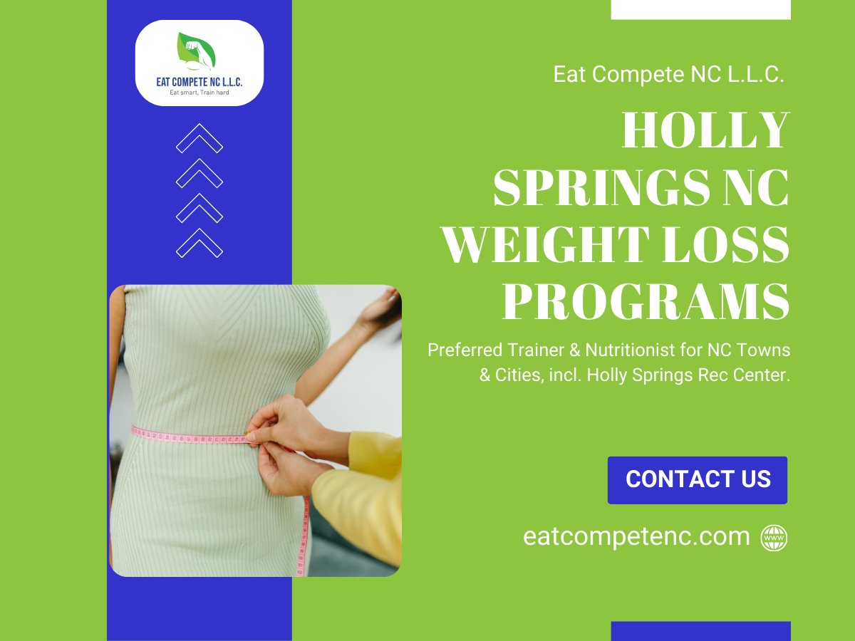 Say goodbye to fad diets and hello to sustainable weight loss programs in Holly Springs, NC. Let's make healthy living a lifestyle! 🥗💪 #WeightLossPrograms #HollySprings