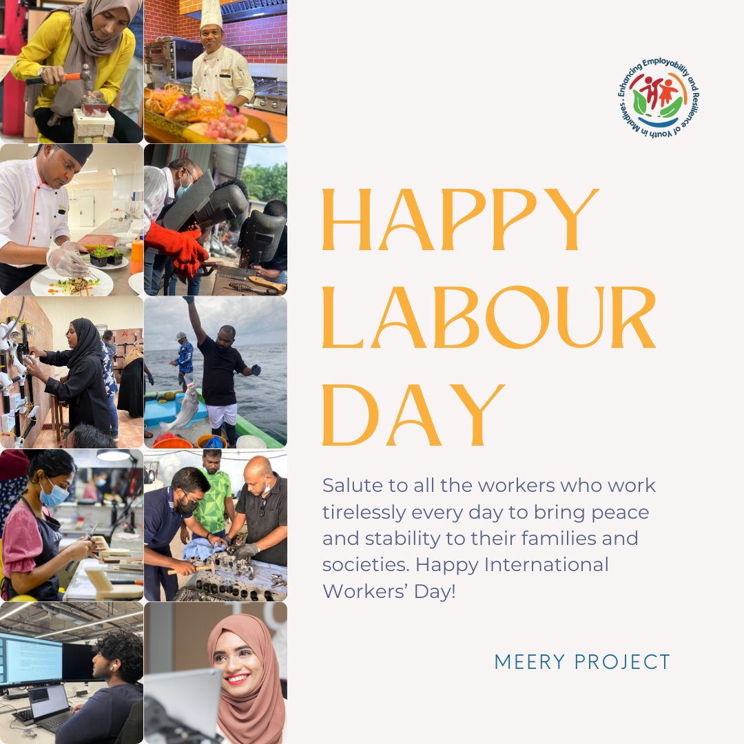 Shoutout to everyone who works tirelessly to bring peace and stability to their families and communities. Wishing you all a Happy International Workers' Day! 💪🌎