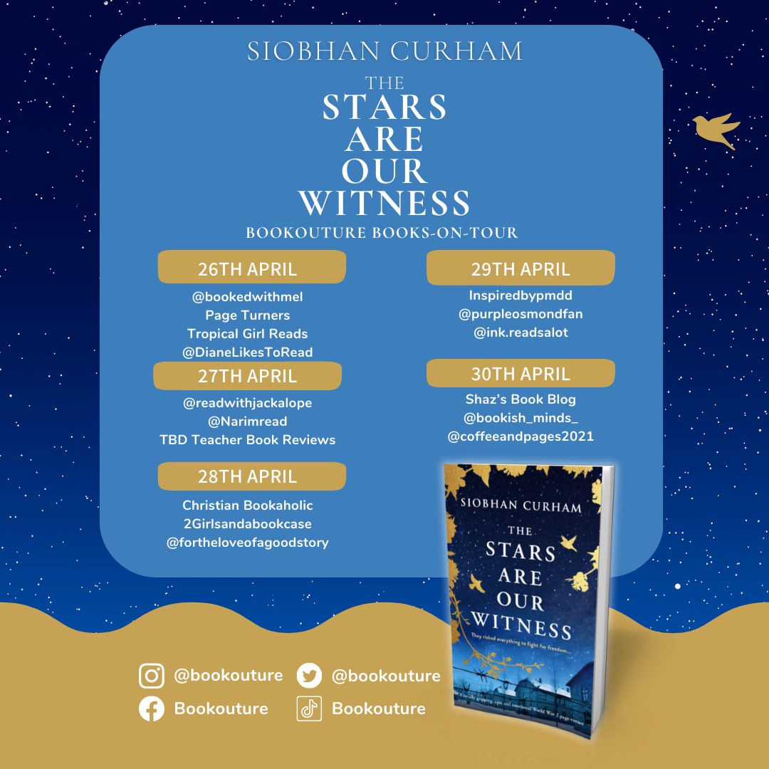 Today on @ShazsBookBlog I am sharing my blog tour review for The Stars Are Our Witness by @SiobhanCurham @bookouture shazsbookblog.blogspot.com/2024/04/emmas-…