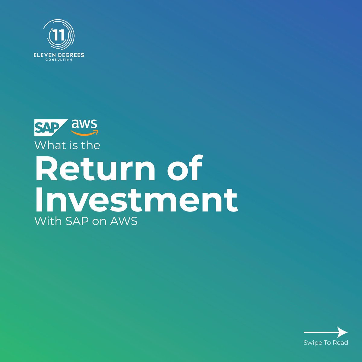 kitsilanotech's tweet image. Businesses can achieve a compelling ROI that extends far beyond cost savings. From increased productivity and scalability to innovation acceleration and risk mitigation.
Call or Whatsapp Us: +254 115 772 678
Email: sales@team11degrees.com
#SAPonAWS #ROI #CloudTransformation