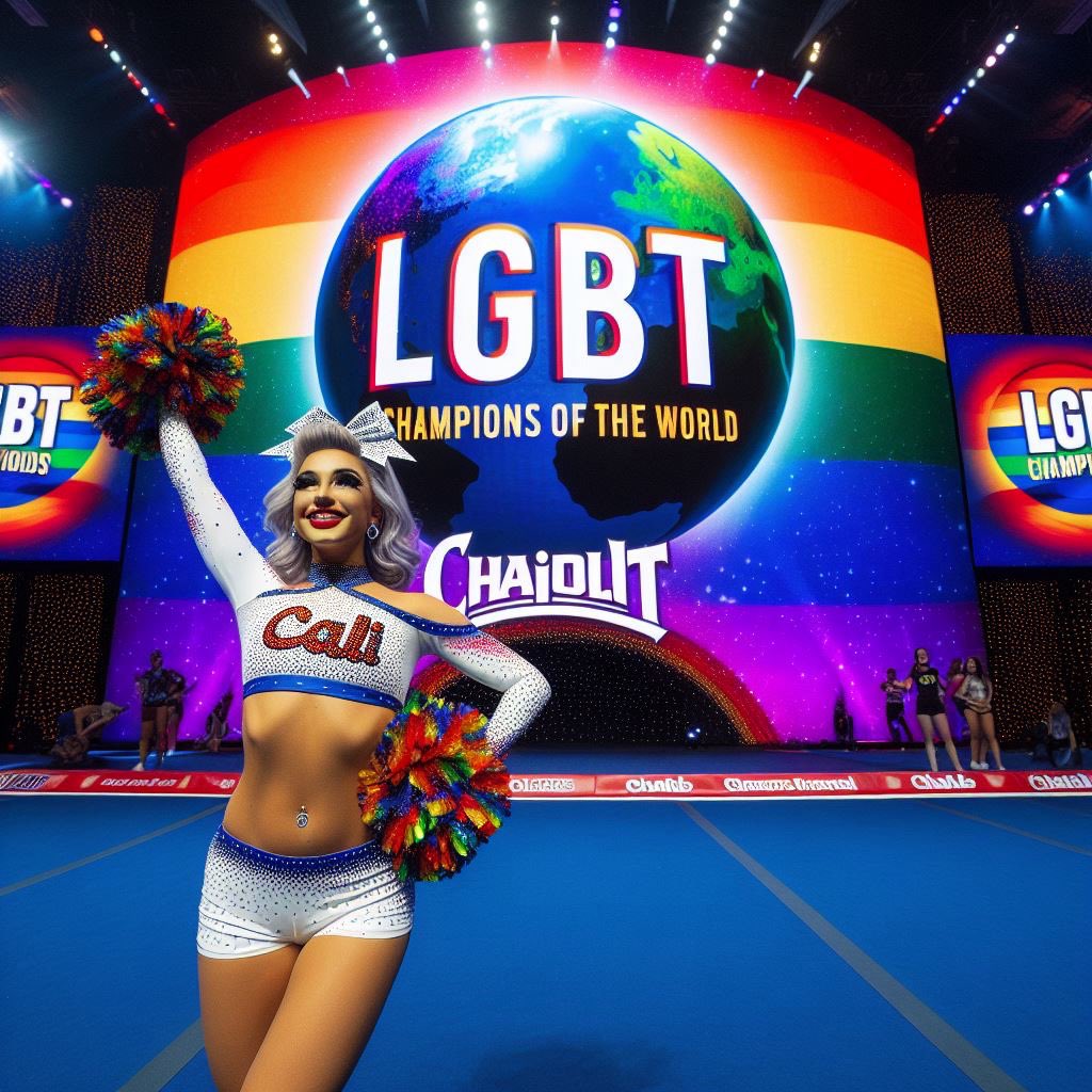 alexcoatneyo's tweet photo. @cheer_royals #manifestedit #diditforthegirlsandthegays https://t.co/Ew6HCdZjXa