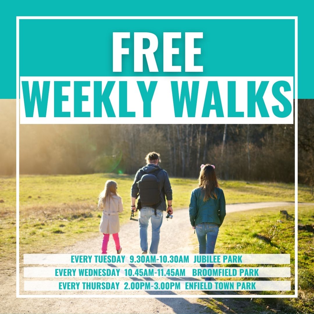 🚶‍♀️ Join Active Enfield for FREE weekly walks! 🚶 🗓️ Tuesday @ Jubilee Park, 9:30am-10:30am 🗓️ Wednesday @ Broomfield Park, 10:45am-11:45am 🗓️ Thursday @ Enfield Town Park, 2:00pm-3:00pm No booking needed! activeenfield.uk/page/free-week… #ActiveEnfield #WeeklyWalks #CommunityHealth