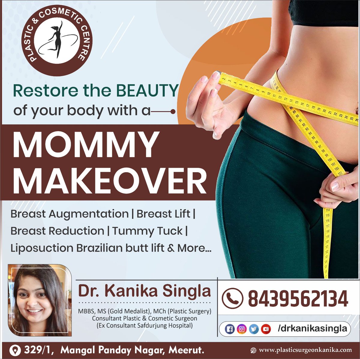 🌟💖🔥 Enhance Your Beauty 🔥💖🌟
Restore the BEAUTY of your body with a 𝐌𝐎𝐌𝐌𝐘 𝐌𝐀𝐊𝐄𝐎𝐕𝐄𝐑 
.
.
#BeautyEnhancement #BodyTransformation #CosmeticSurgery #ConfidenceBoost #MommyMakeover #LoveYourBody #SelfCare #EnhanceYourBeauty #SculptYourBody #LookYourBest #FeelGreat