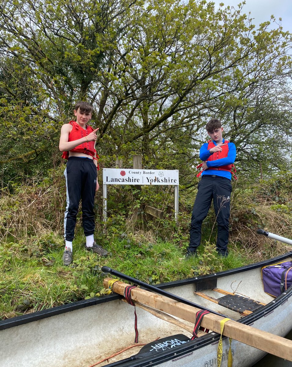 KS4 enjoyed canoeing 🛶 in Yorkshire #OutdoorAdventures #outdoorfun #outdooreducation #thisisap