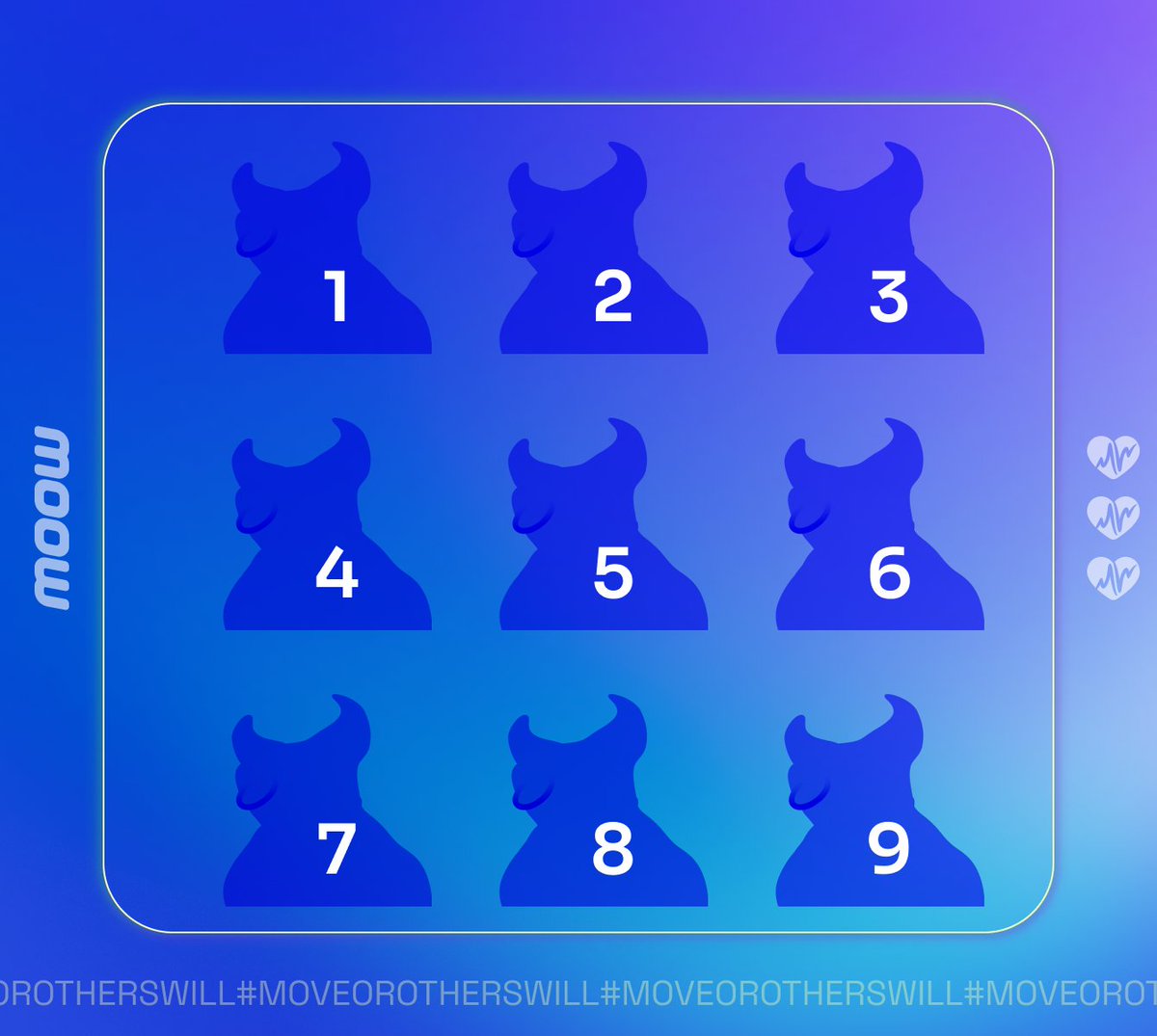 🔥 The 9 lucky MOOs with 55,000 $TIC hidden!

👀 Choose a single number

🔢 Write this number in the comments

🔃 Make a retweet

👥 Tag two of your friends

🗓 On Friday, nine lucky winners will be selected at random and each will receive a corresponding prize

🍀 Good luck!
