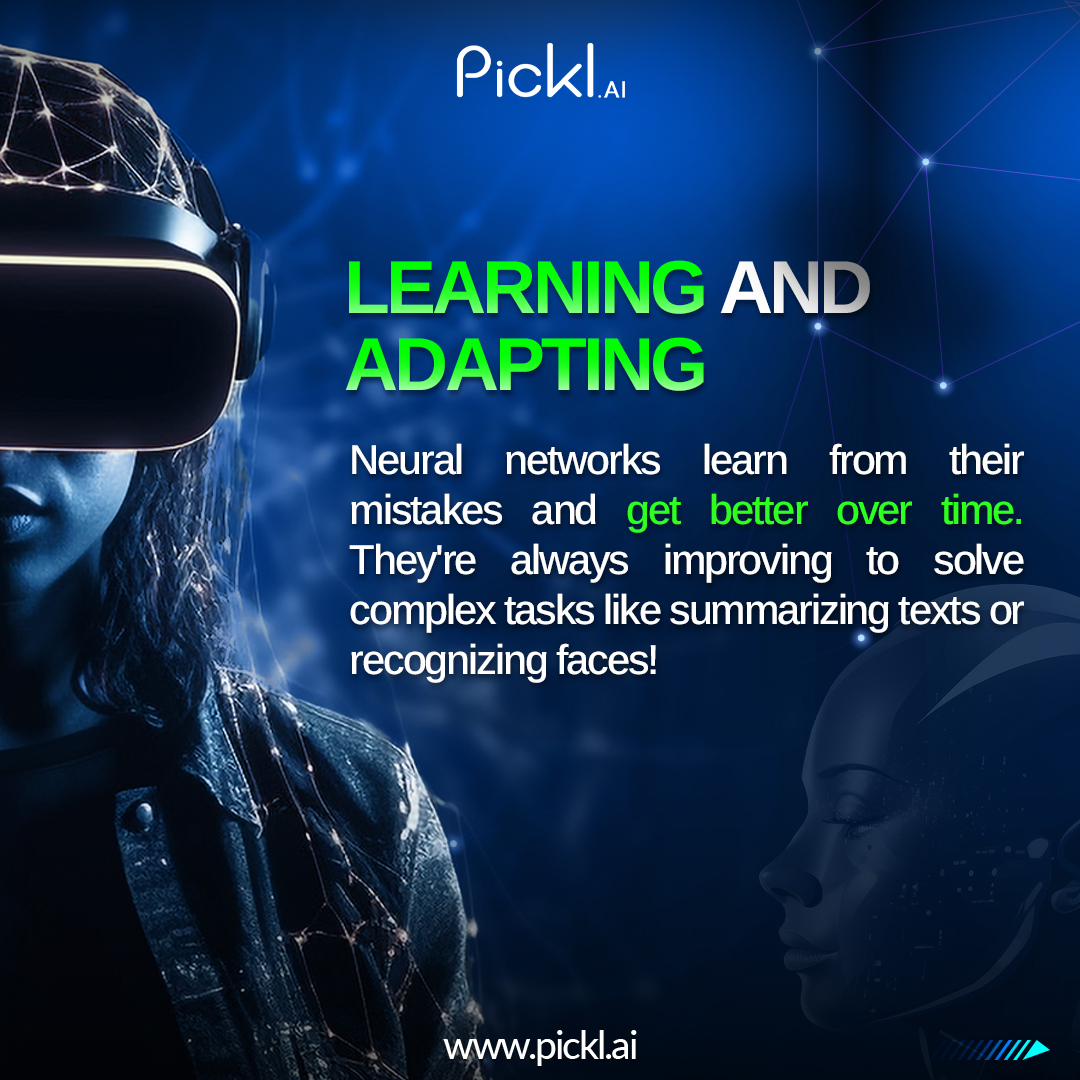 Ever wondered how computers 'think'? Neural networks are the answer! Join us on this journey of discovery. Stay updated with the latest insights by following Pick.AI now! 🌐🔍

#neuralnetworks #WorldNeuralNetworks #computer #neuralnetworkart #deeplearning #pickl