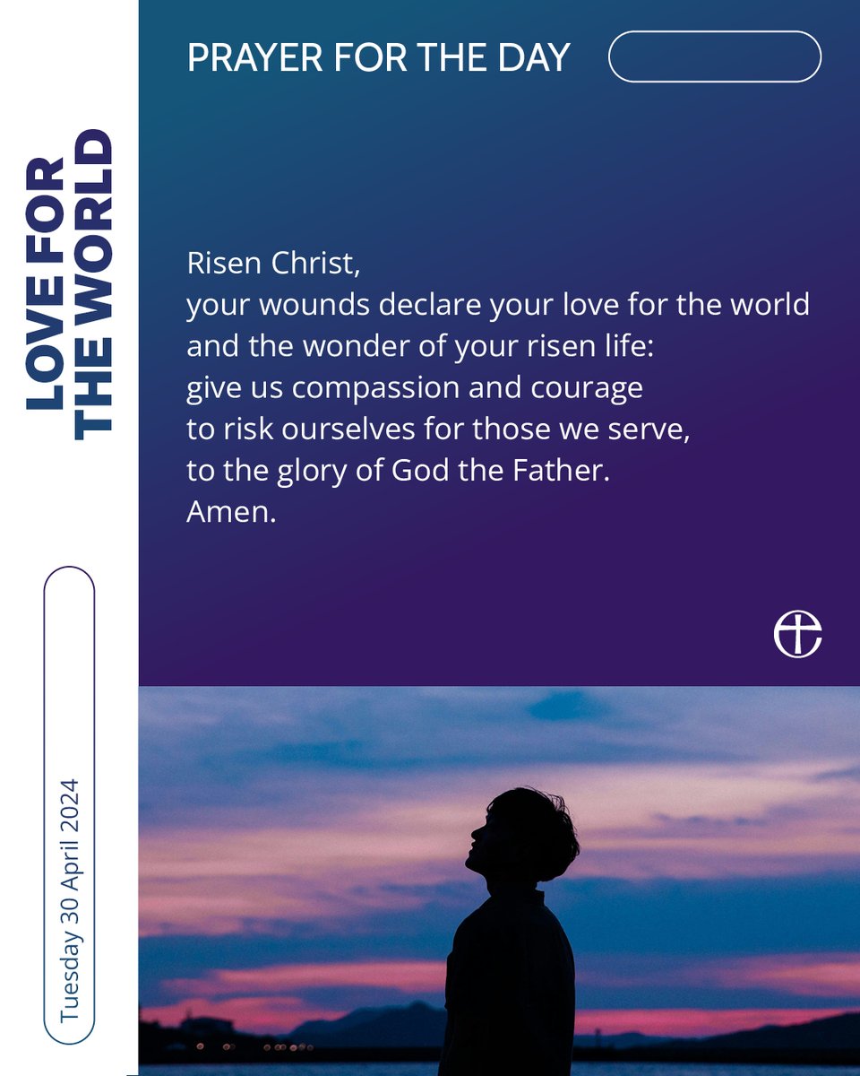 Have you prayed using the audio version of today's prayer? Go to cofe.io/TodaysPrayer to learn more.