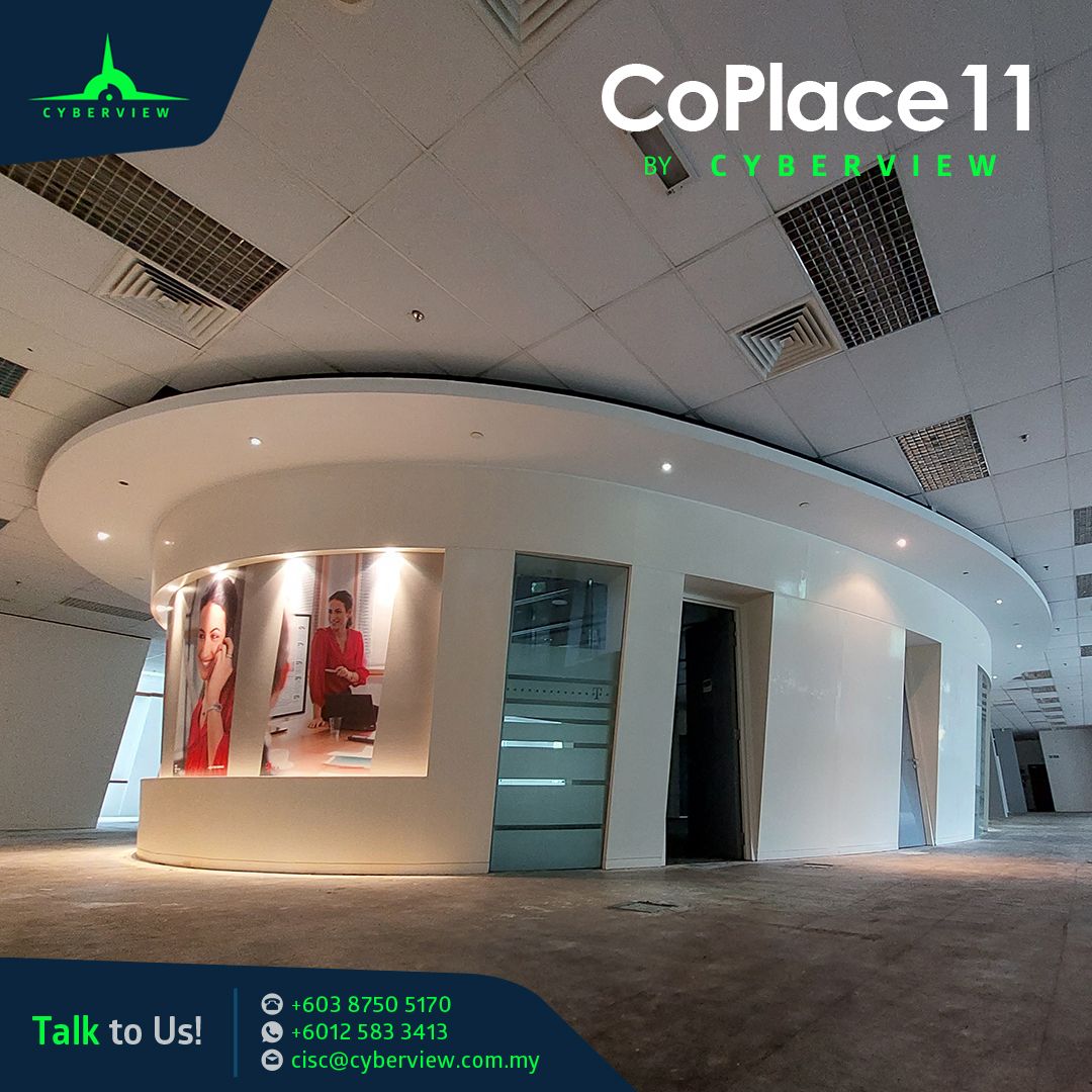 @Twt_Cyberjaya CoPlace 11 offers a blend of facilities and services, including round-the-clock security, extensive parking facilities accommodating over 300 vehicles, and a variety of nearby dining options and essential business services.