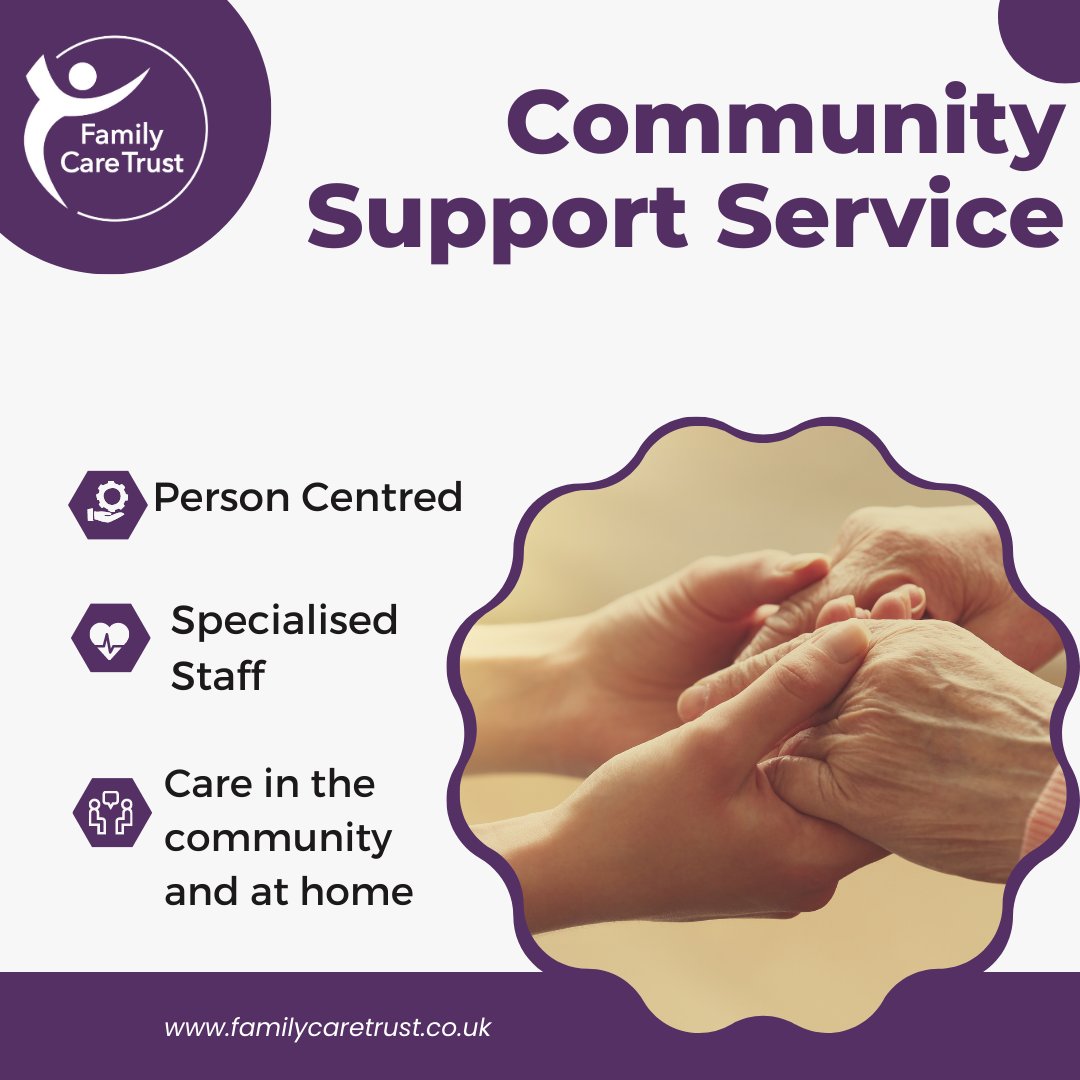 Our skilled community support team are here to support those who need it whilst maintaining individuals independence within their community. 

📞01217701578