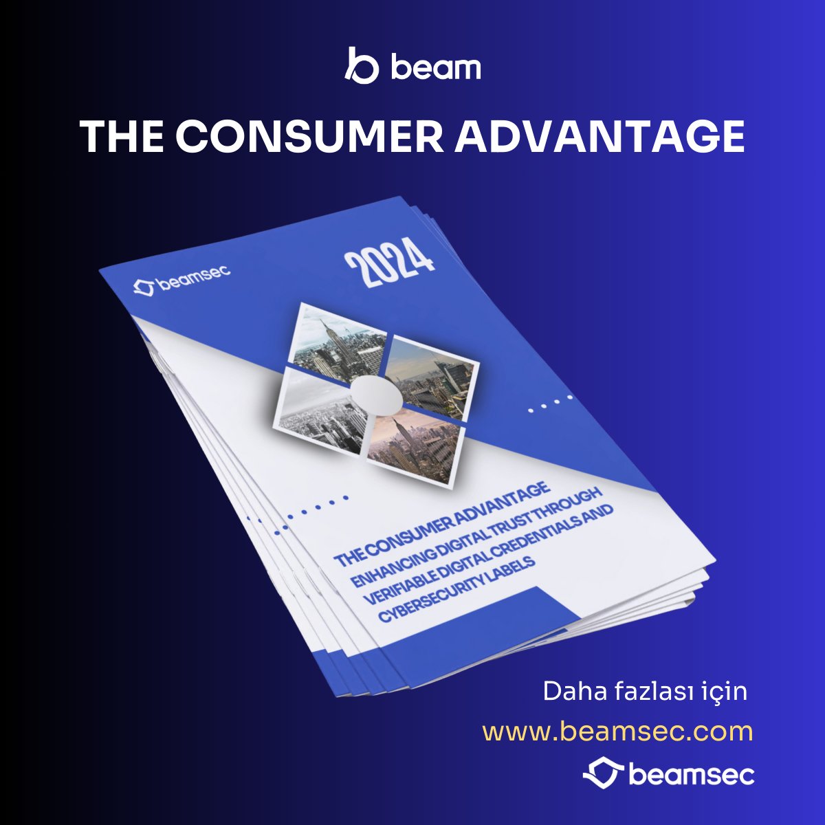 'The Consumer Advantage' adlı raporumuzu indirmek için websitemizi ziyaret edebilirsiniz. 

beamsec.com/whitepapers-eb…

#SiberGüvenlik #VeriGüvenliği