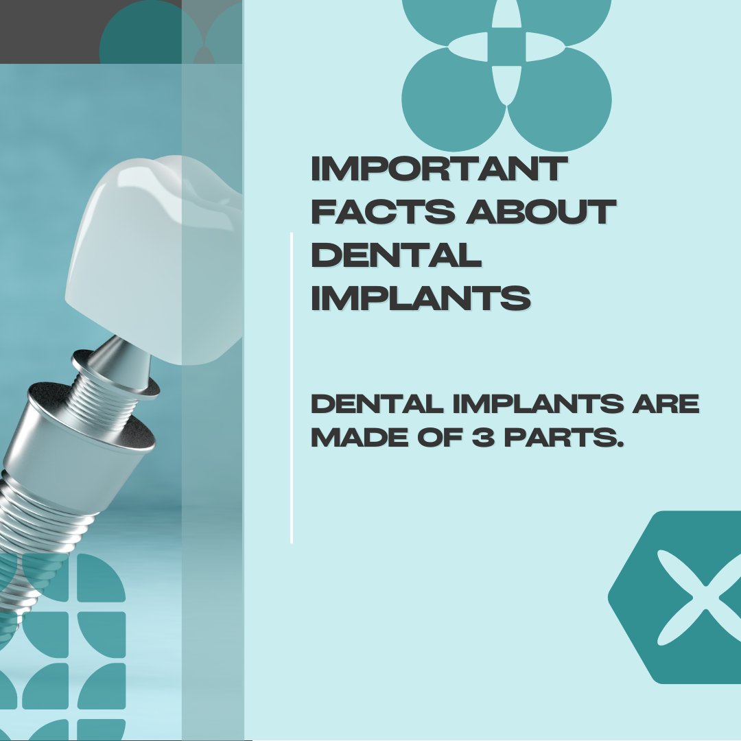 First, the titanium post is implanted into your jawbone. The abutment is attached to the top of the post. Finally, the crown, bridge or denture is attached depending on the number of teeth to be replaced.

#missingteeth #dentalimplant #valleydental
ow.ly/eGJX50Rqacw