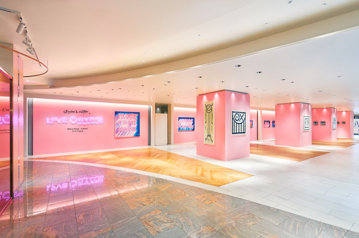 Mr.A」が再び！アンドレ・サライヴァ作品展を開催 André×ISETAN LOVE