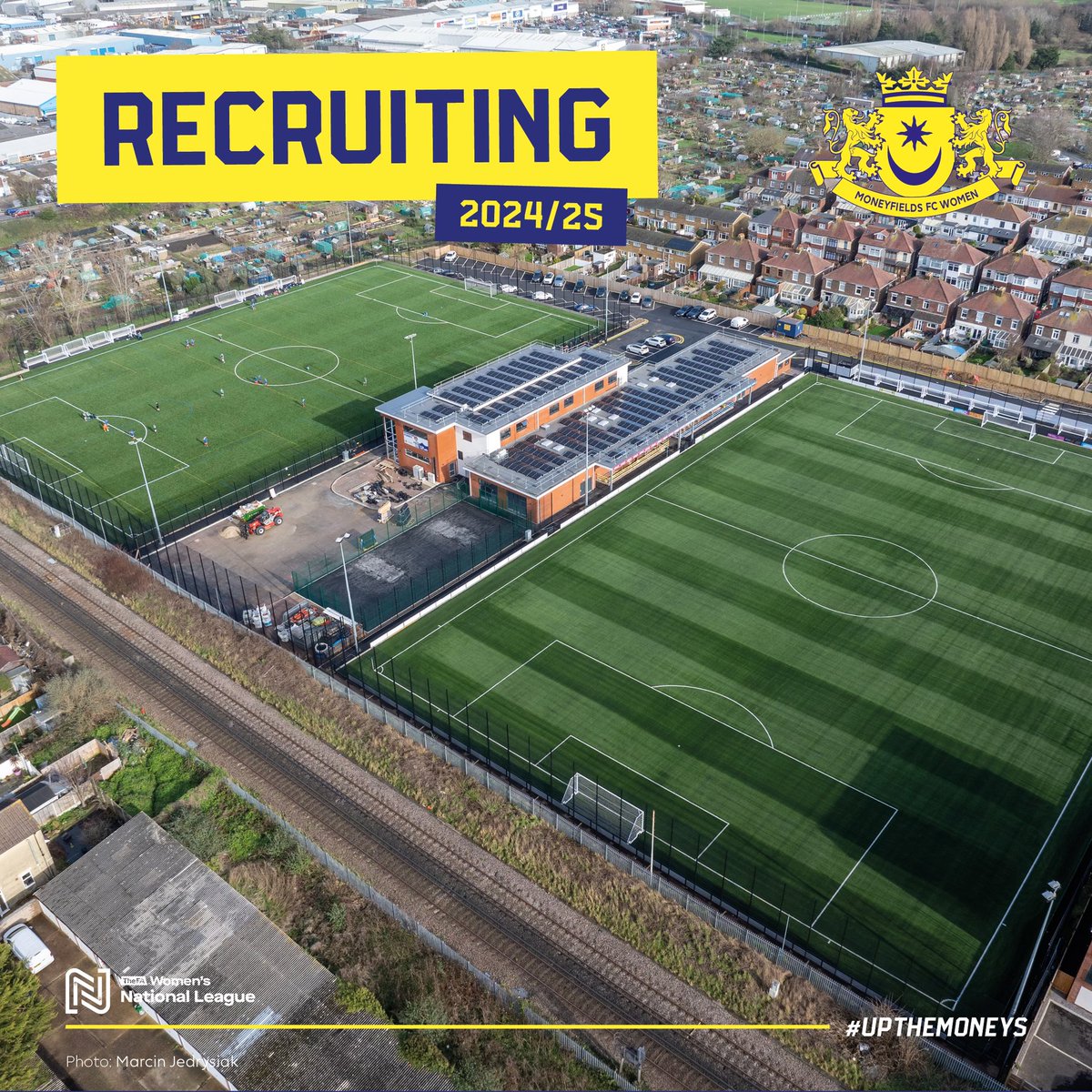 We are recruiting for various roles, including coaches and support staff, for the 2024/25 season. Players that are interested in our open training sessions this June can register their interest now 👉 bit.ly/3UCIWT8 #UpTheMoneys | @WoSoRecruitment