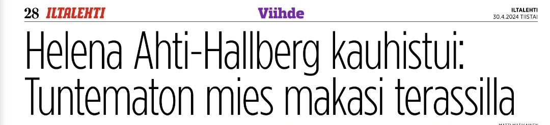 Tuulolan juhlista puhutaan jo viihdealallakin. #Tappara #Liiga