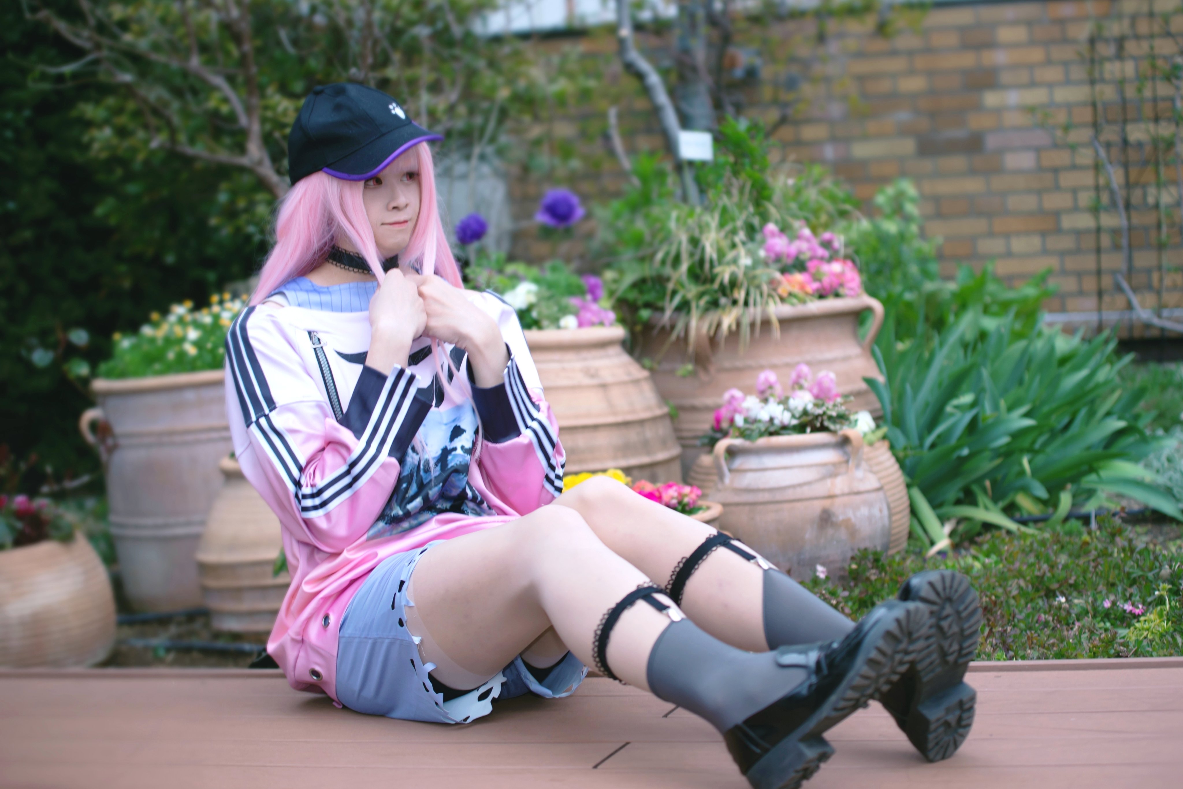 プロセカ　暁山瑞希　キティ　コスプレ衣装 プロジェクトセカイ プロセカ 25時、ナイトコードで 暁山瑞希