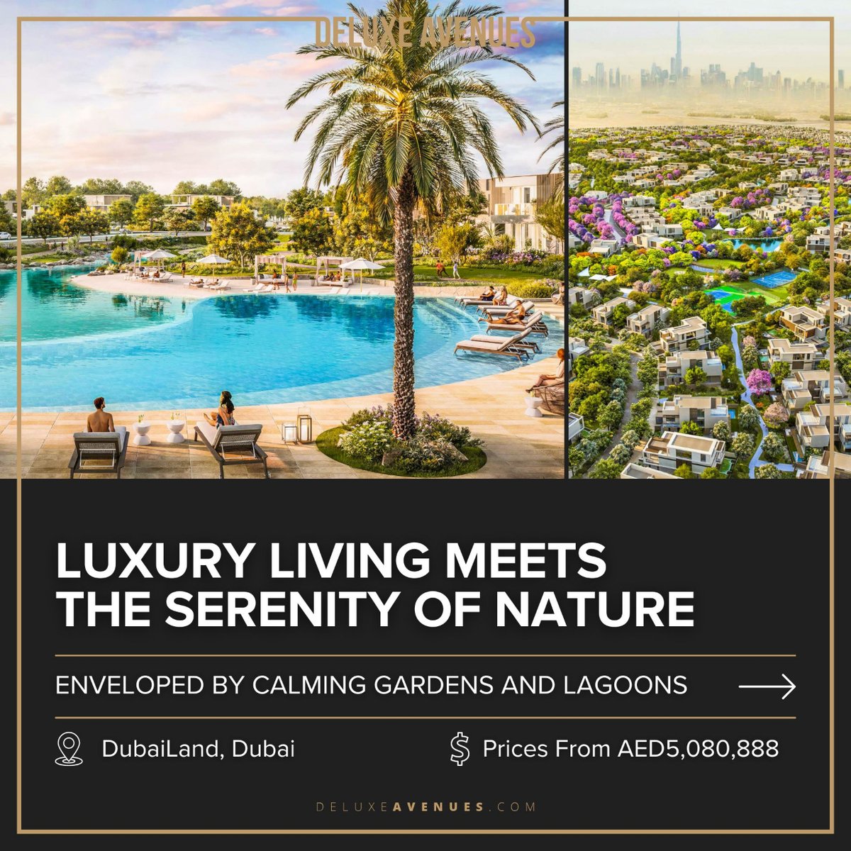 🌺🌳 Explore #TheAcres Seven Gardens - a retreat for the senses with curated gardens offering diverse, harmonious ambiances.

👉 Learn more at davenues.com/dubai/the-acre…

#MeraasDubai #LuxuryLiving #DeluxeAvenues #RealEstate #Investment #Dubai #DubaiRealEstate #DubaiAvenues