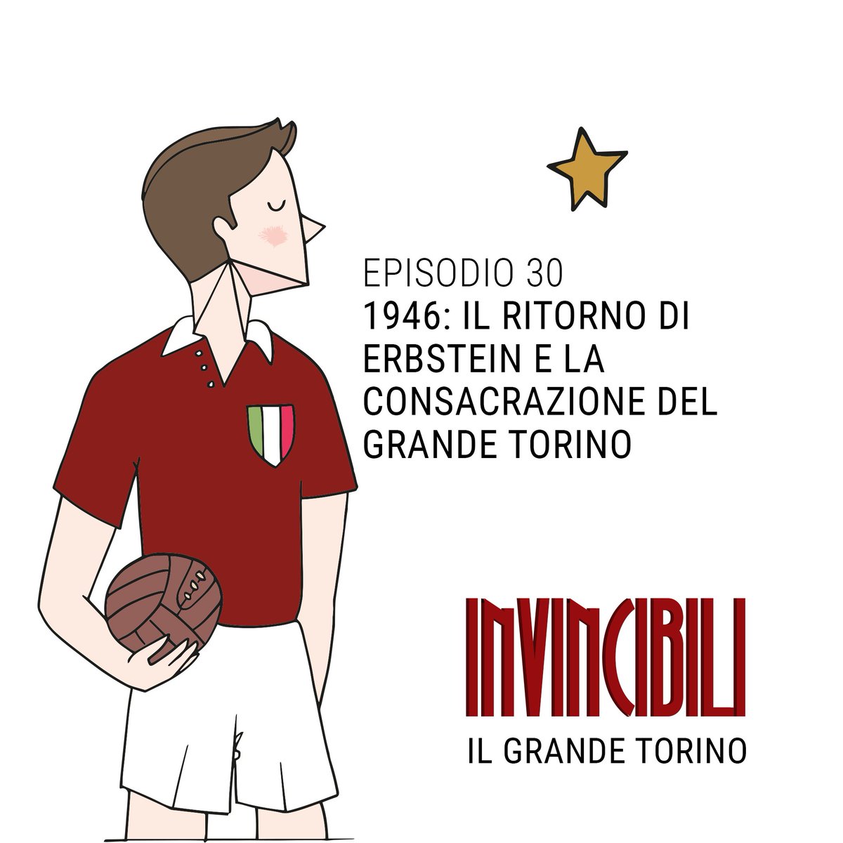 Il #4maggio si avvicina e torna #Invincibili #podcast in collaborazione con @Toro_News: oggi vi racconto dell'Estate del 1946 e del ritorno di Ernö Egri #Erbstein, sopravvissuto all'Olocausto e pronto a dare la svolta definitiva al #GrandeTorino ⚽️ podfollow.com/invincibili/ 🎧