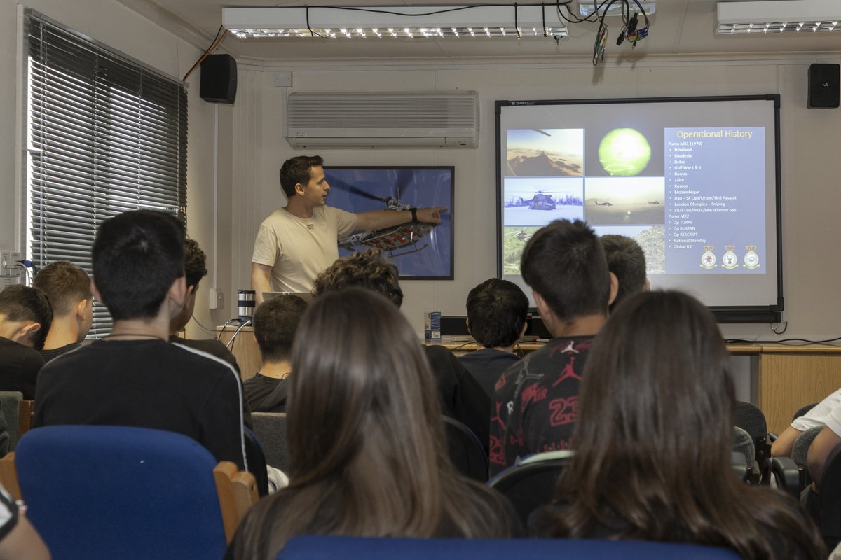 bfcyprus's tweet photo. It was a great pleasure for the Bases to welcome 42 school students from Trachoni Gymnasium as part of the Summer Learning Programme last Friday. @RAFAkrotiri

#BritishBases #Cyprus #StudentsVisit #LearningProgramme https://t.co/3bSVsiqm5k
