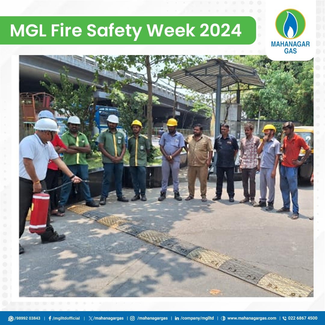 mahanagargas's tweet photo. ... Organized by AAMA-Additional Ambernath Manufacturer's Association & MARG- Mutual Aids Response Group. It secured 2nd place in the fire extinguisher drill competition during the same event!
#SafeEnergyForAll #SafetyFirst https://t.co/HFsoX4EcD5