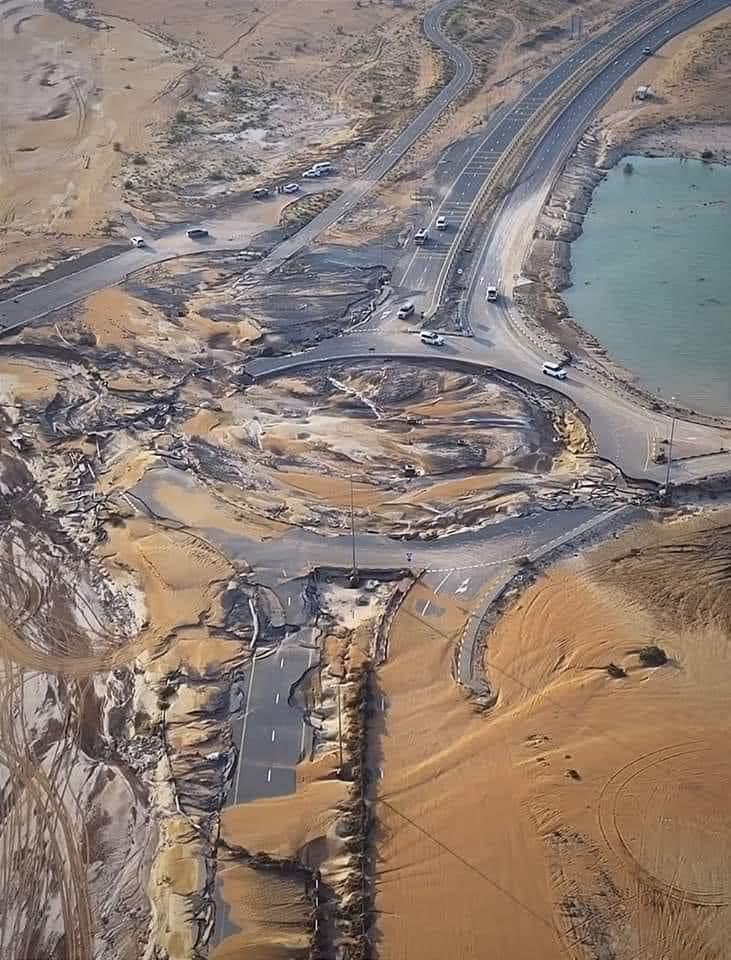 « Dubaï après la pluie 🥹 »…