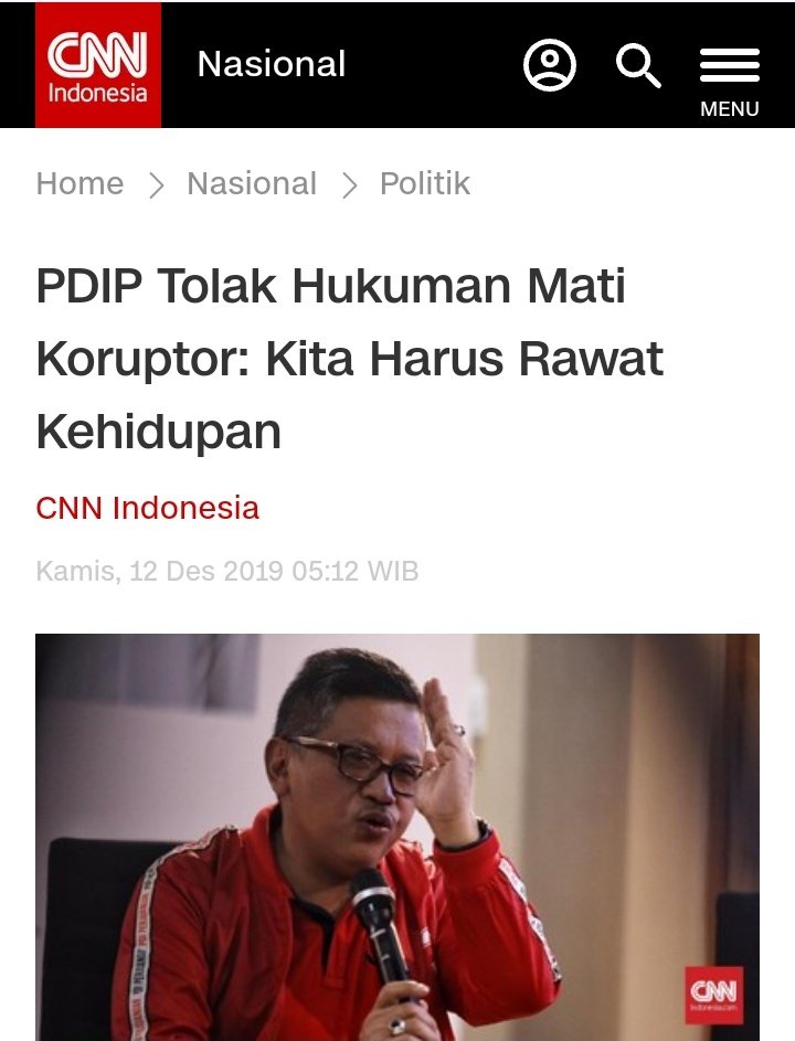 Ditolak oleh PDIP