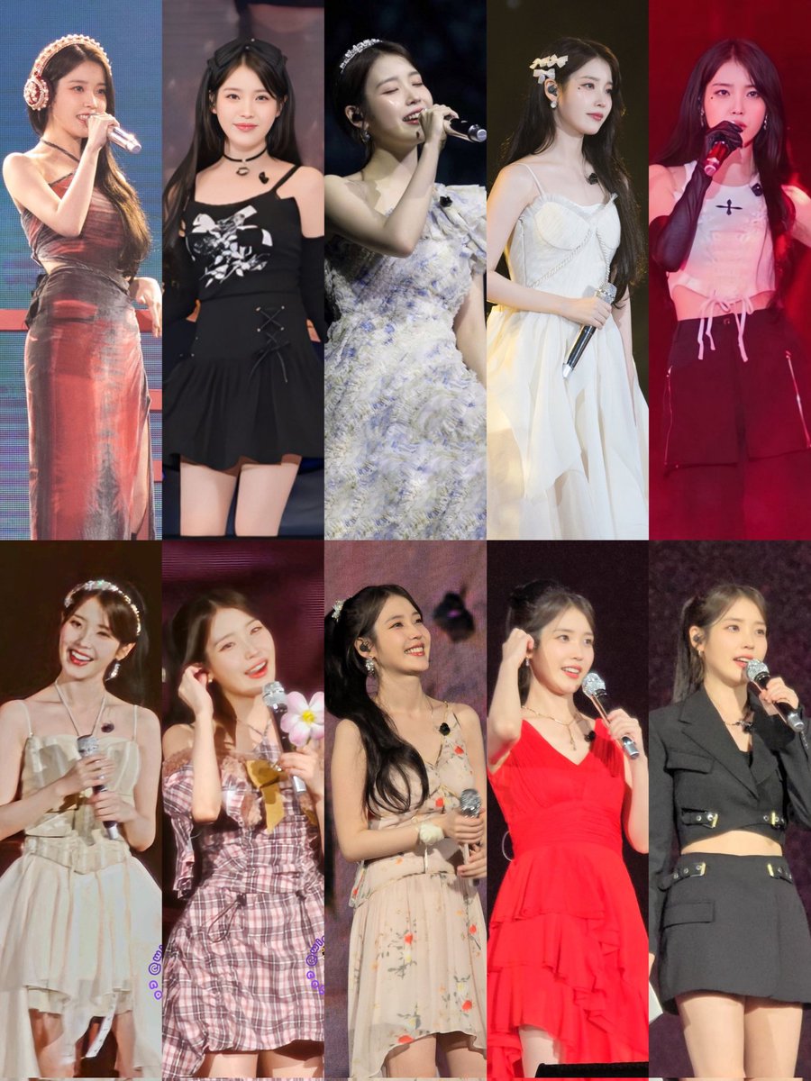 #IU outfits for #IU_HEREH_WORLD_TOUR_IN_JAKARTA