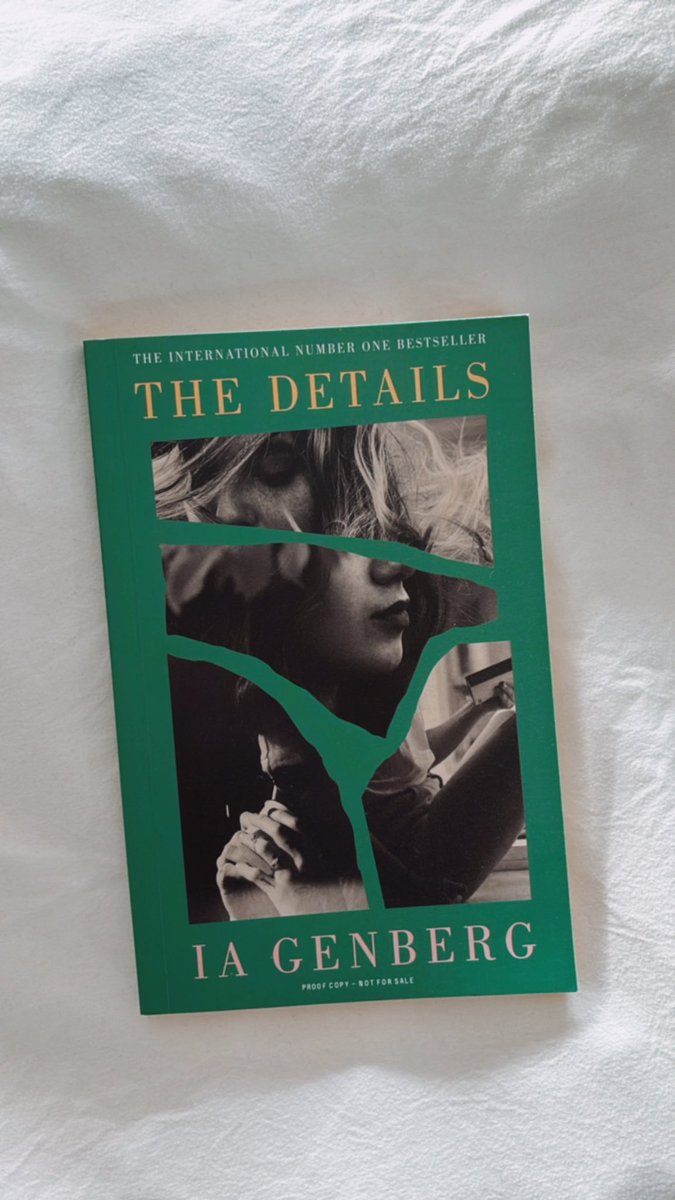 I read The Details by IA Genberg last night. Short and emotional 🥹 It’s been shortlisted for the International @TheBookerPrizes. Definitely recommend. Thank you @Wildfirebks for my copy. #BookTwitter @headlinepg