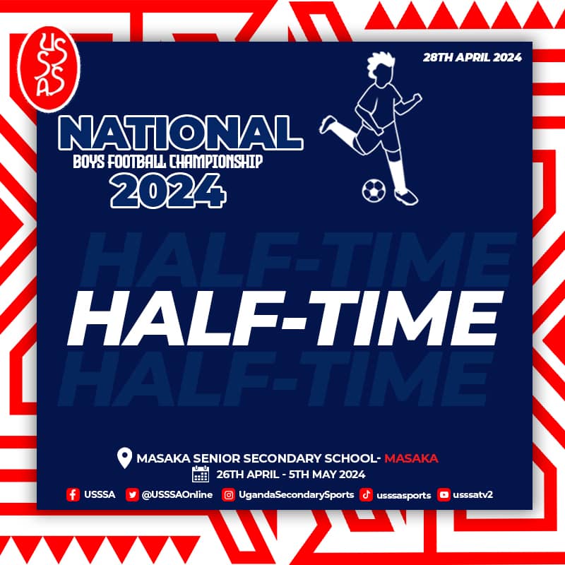 St. Mary's kitende 1 : 0 Mbale progressive 
#USSSABallGames2024 
#USSSAFootballBoys2024 
🏟️ Masaka SS