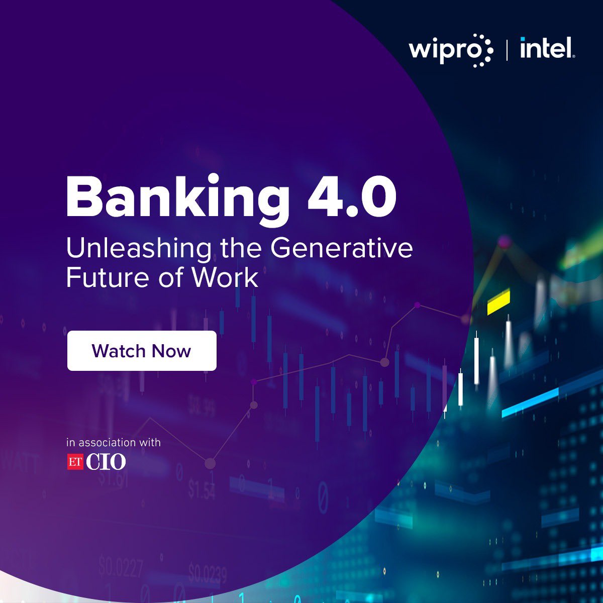 Don't miss this insightful video on the evolution of work dynamics, from our event 'Banking 4.0: Unleashing the Generative Future of Work.' Check it out now: cio.economictimes.indiatimes.com/generative-fut… @Wipro #FutureOfWork #AI #Innovation #BrandConnectInitiative