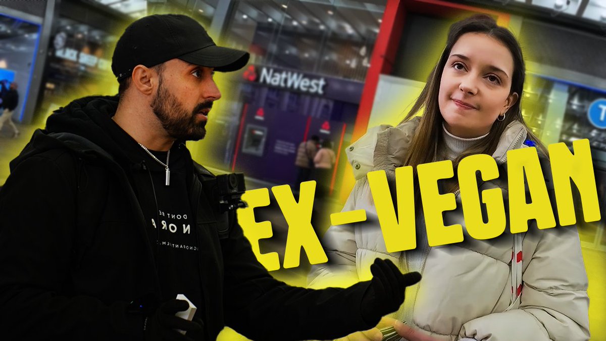 Sweet & Honest 'EX VEGAN' Meets 'Militant VEGAN Activist' (WATCH TILL THE END) 🎥 Watch here 👉🏻 youtu.be/hg0C-Th_gv4