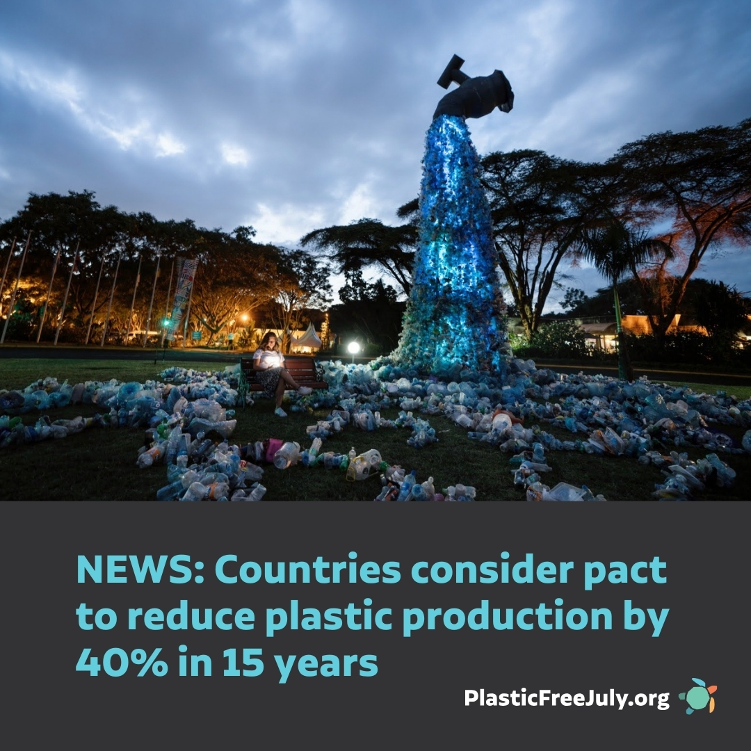 At the global plastics treaty negotiations in Ottawa, Canada, Rwanda and Peru have stepped up and put forward the first concrete proposal to limit global plastic production to reduce the harmful effects on people and planet 🌎 shorturl.at/cgKMN #INC4 #GlobalPlasticsTreaty