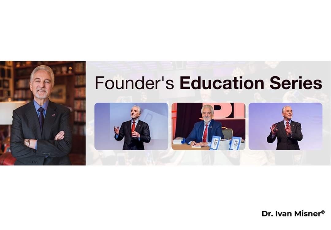 One week until my LIVE Founder’s Education presentation. BNI members & Directors: Join me for the next LIVE monthly presentation on Tuesday, 7th May. The topic is “Dreaming Big” and we’ll have time afterward to answer YOUR questions.” Register at bit.ly/4beHI61