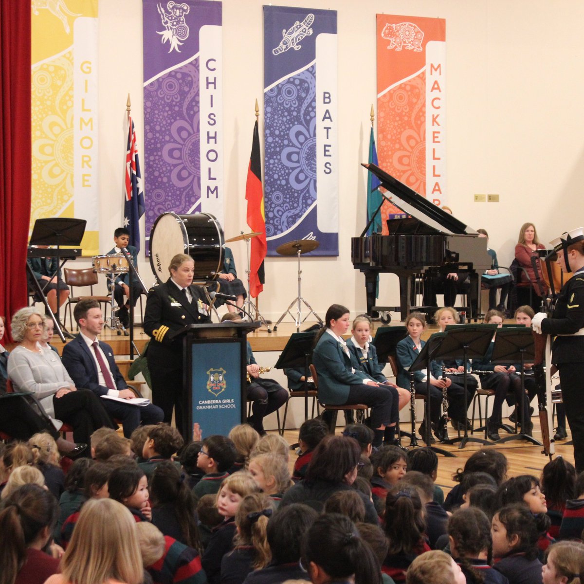 Yesterday and today, the CGGS community acknowledged the sacrifices of the ADF during a special Anzac Day Service Assemblies. Thank you to our special guest speakers and to the all-female Catafalque Party who left a significant, empowering mark on our students.

Lest we forget.