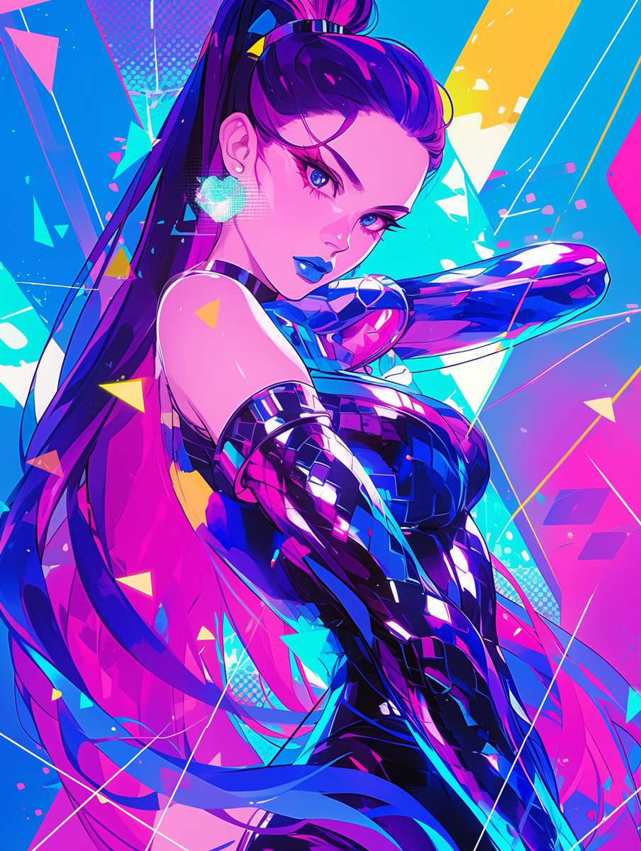 🎨RETROWAVE NOSTALGIA 🎨

Base prompt :

[SUBJECT] ,synthwave, outrun, retrowave, 80s nostalgia, geometric patterns behind, chrome, sci-fi  --niji 6

Check ALTs